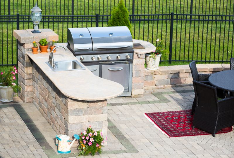 Outdoor Kitchen Installation in Katy, TX