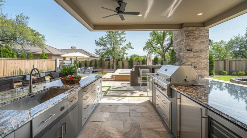 Outdoor Kitchen Installation in Charleston, SC