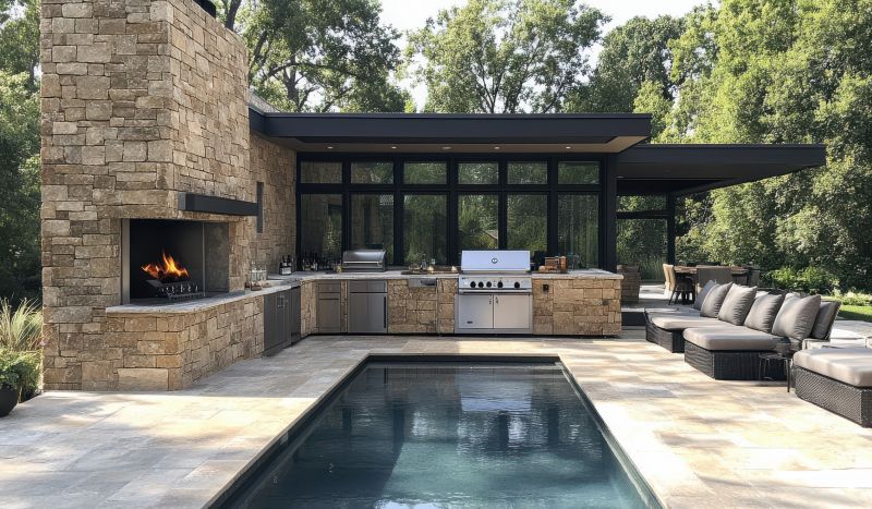 Outdoor Kitchen Renovation in Houston, TX
